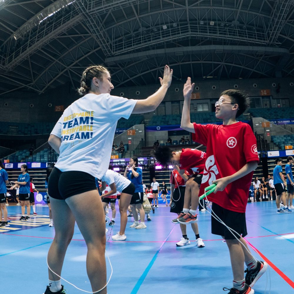 Huaian Olympic Sports Centre, China - August 18:  UJR Championship 2025 at Huaian on August 18, 2025 in Huaian Olympic Sports Centre, China. (Photo by Patrick Leung/Patrick Leung/paak3)