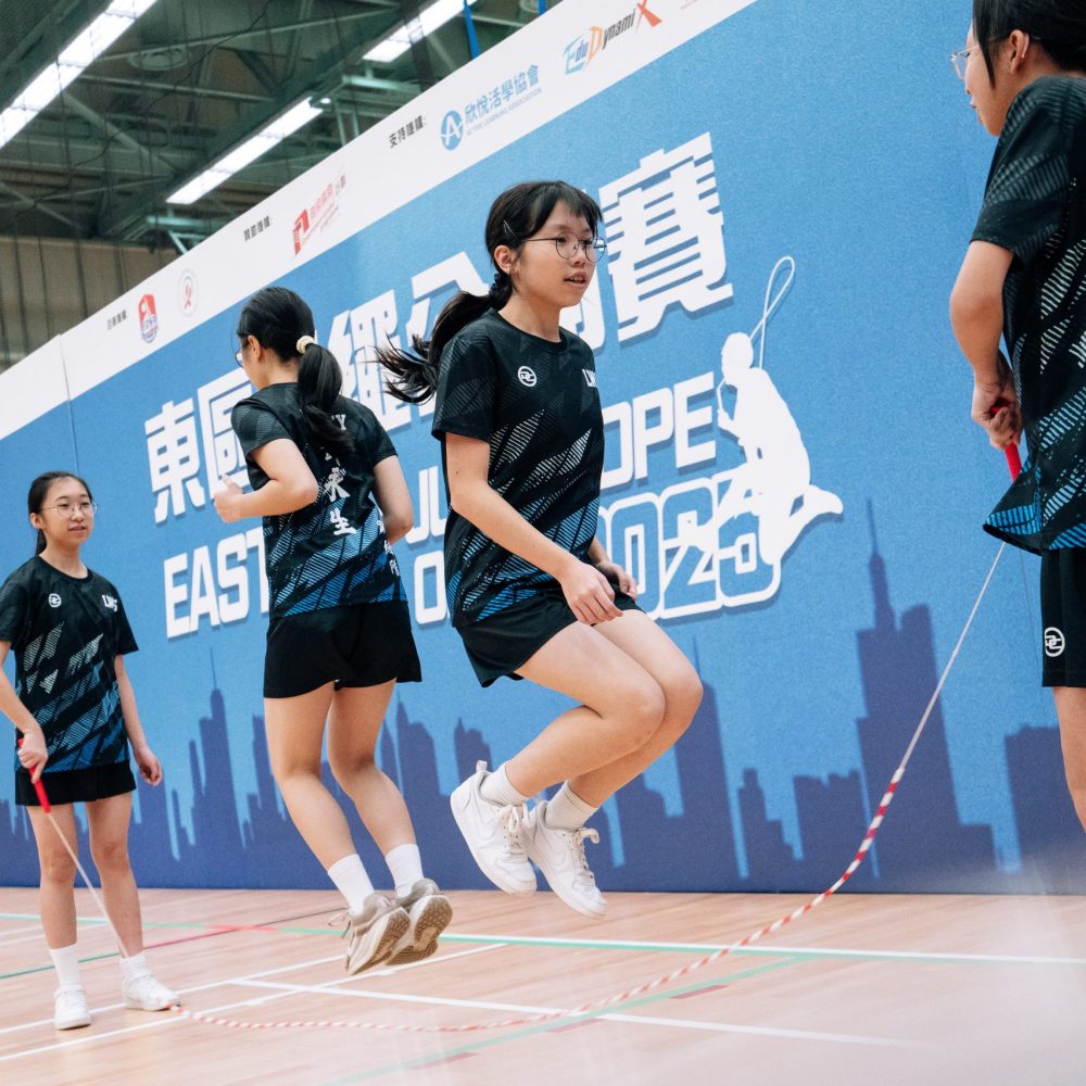 Hong Kong, China - November 30:  Eastern Jump Rope Championship 2025 at Chai Wan Sports Centre on November 30, 2025 in Hong Kong, China. (Photo by Patrick Leung/Patrick Leung/paak3)